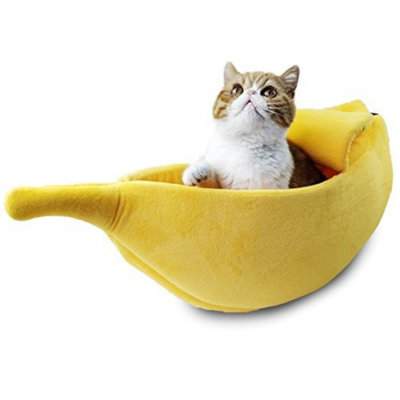 Banana bed for dogs hotsell